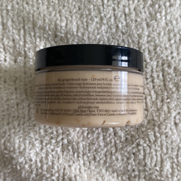 Philosophy Gingerbread Man Body Cream with Vitamin Beads- 4oz size - Picture 2 of 3
